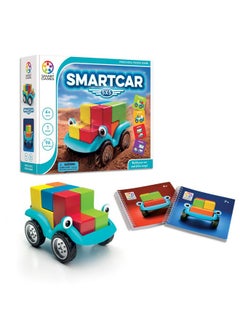 SmartGames SmartGames Smart Car 5 x 5 Wooden Cognitive Skill-Building Puzzle Game Featuring 96 Playful Challenges for Ages 4+  - Image 1
