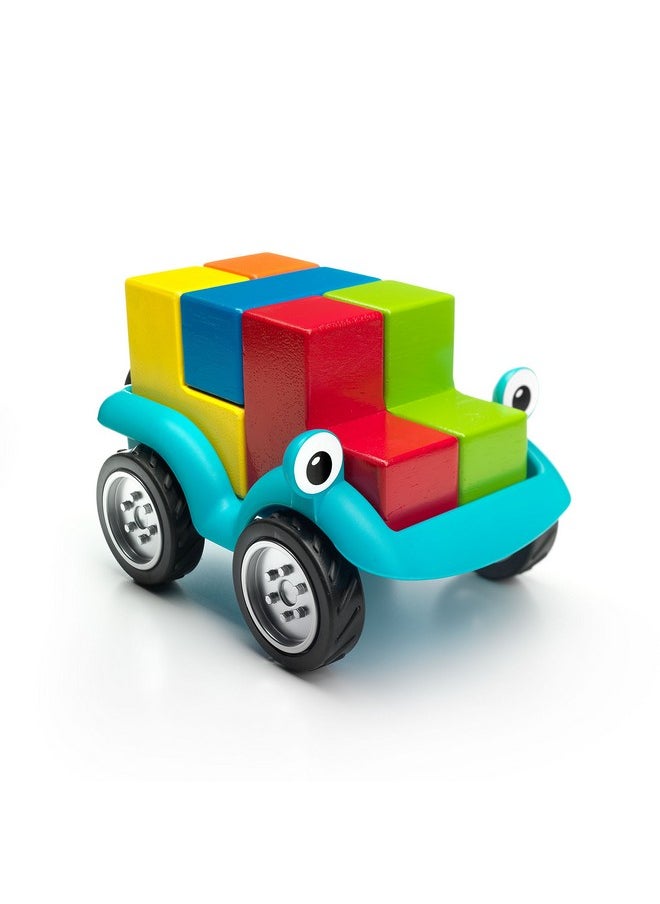 SmartGames - SmartGames Smart Car 5 x 5 Wooden Cognitive Skill-Building Puzzle Game Featuring 96 Playful Challenges for Ages 4+ - Image 1
