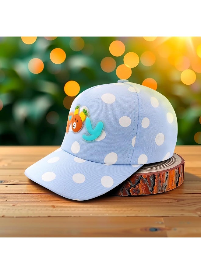 VRITRAZ POY Character Printed Little Cap for Kids, Baby, Girls & Boys 3-12 Years (Blue), POY Blue, 4 Years-5 Years - Image 2