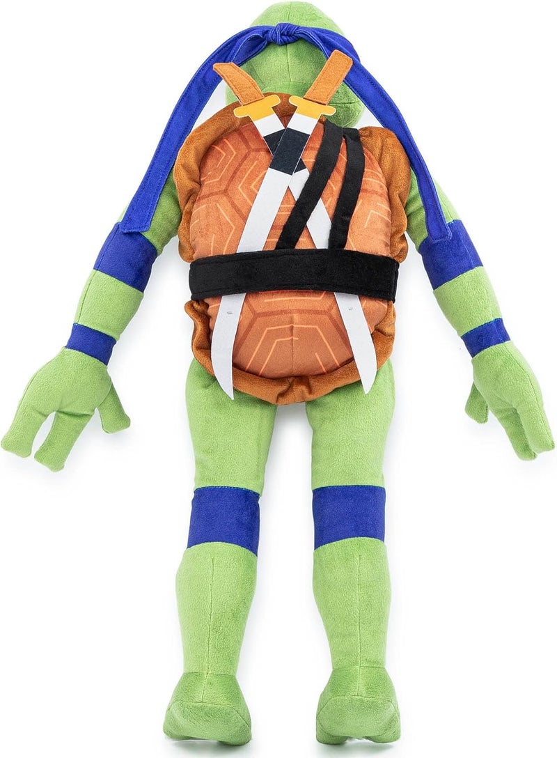 Jay Franco Nickelodeon Teenage Mutant Ninja Turtles Leonardo Plush Pillow Buddy - Super Soft Stuffed Character Pillow - Polyester Microfiber, 26 Inches - Image 5