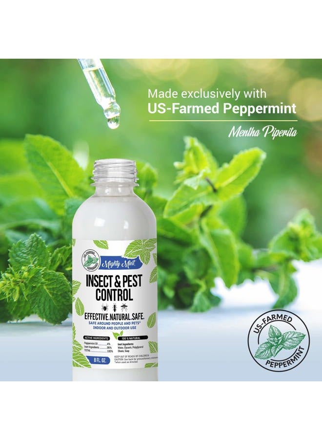 Mighty Mint 8oz Insect and Pest Control Peppermint Oil - Natural Spray for Spiders, Ants, and More (2) - Image 4