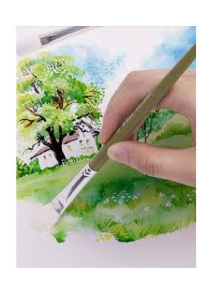 M&G M&G Chenguang Eco-Friendly Material Brush for Artist Oil Painting Size 10 - 1pcs - No:ABH978D3A  - Image 2