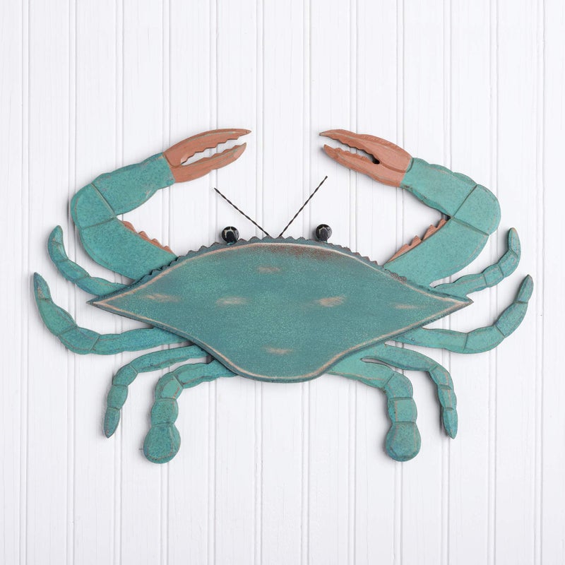 Primitives by Kathy Shaped Wall Decor, Blue Crab - Image 3