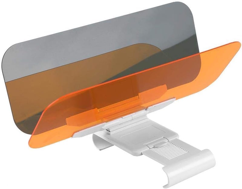 KRIPESH 2 in 1 Universal Day and Night Anti-Glare Visor Sun Visor Extender Visor Blocker Night Vision Anti-Dazzle Windshield Driving Visor UV-Filtering Eye Protector for All Car - Image 5