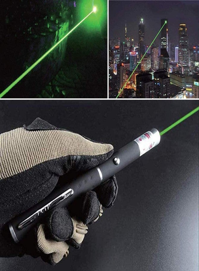 SUPERLINK INDIA Multipurpose Green Laser Light Pen |Laser Pen for Kids |Green Laser Pointer Pen for Presentation with Adjustable Cap to Change Project Design - Image 2