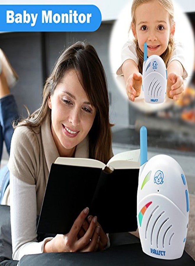 BILLFET Audio Baby Monitor Intercom walkie-Talkie Two-Way Portable USB Charging - Image 2