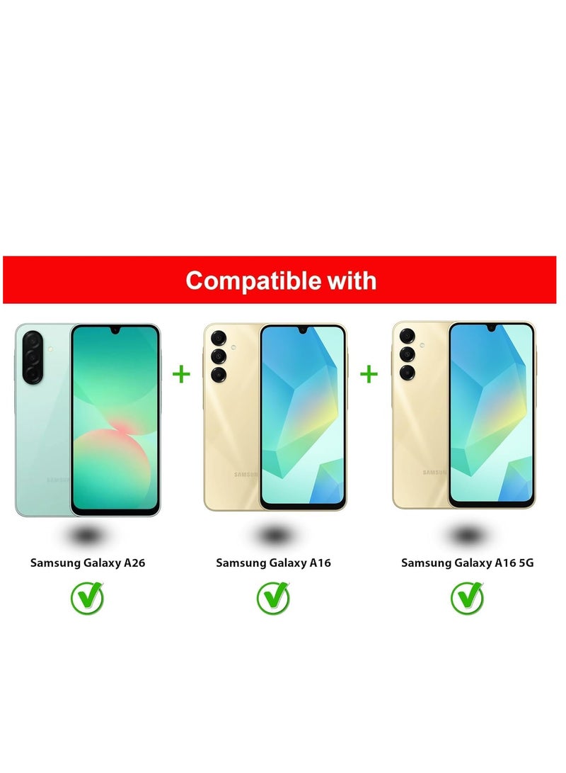 Samsung A16 / A26 Full Glass Screen Protector Tempered Glass Clear - 183  - Image 2