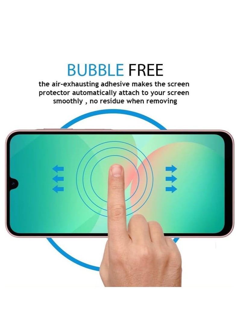 Samsung A16 / A26 Full Glass Screen Protector Tempered Glass Clear - 183  - Image 4