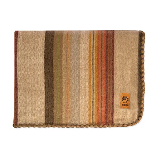 ALPAKITAS Alpaca Wool Blanket - Queen Size Bed - Alpaca Throw - Best Gift & Warm, Lightweight, Couch or Camp - Outdoor - 87 x 64 Inches (Brown) - Image 1