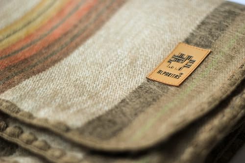 ALPAKITAS Alpaca Wool Blanket - Queen Size Bed - Alpaca Throw - Best Gift & Warm, Lightweight, Couch or Camp - Outdoor - 87 x 64 Inches (Brown) - Image 4
