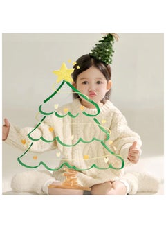 General Children's Photography Clothing Photo Clothing Girls Art Photo Shooting Sweater Props Tree Ornaments-Light Source Color:Green  - Image 3