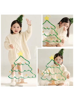 General Children's Photography Clothing Photo Clothing Girls Art Photo Shooting Sweater Props Tree Ornaments-Light Source Color:Green  - Image 2