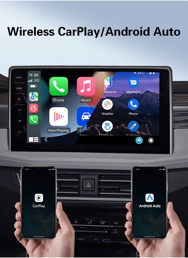 Generic 2 in 1 Wireless CarPlay Android Car Adapter, Mini Box Wired to Wireless CarPlay & Android Auto, Supports YouTubu and various streaming media, Mini wired to wireless car smart box, plug and play  - Image 2