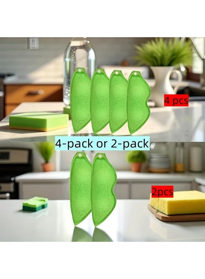 2 علبة من الإسفنج السحري لتنظيف الزجاجات قابلة لإعادة الاستخدام للزجاجات ذات الرقبة الضيقة وأكواب القهوة - Image 2