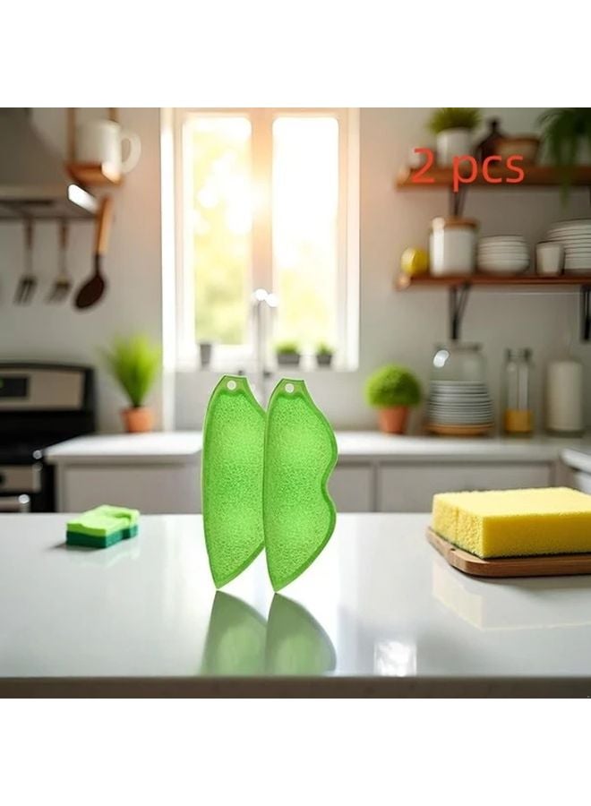 2 علبة من الإسفنج السحري لتنظيف الزجاجات قابلة لإعادة الاستخدام للزجاجات ذات الرقبة الضيقة وأكواب القهوة - Image 1