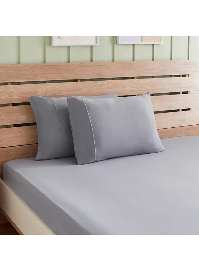 Home Box Ferum Micro Jersey 2-Piece Pillowcase Set 75 x 50 cm