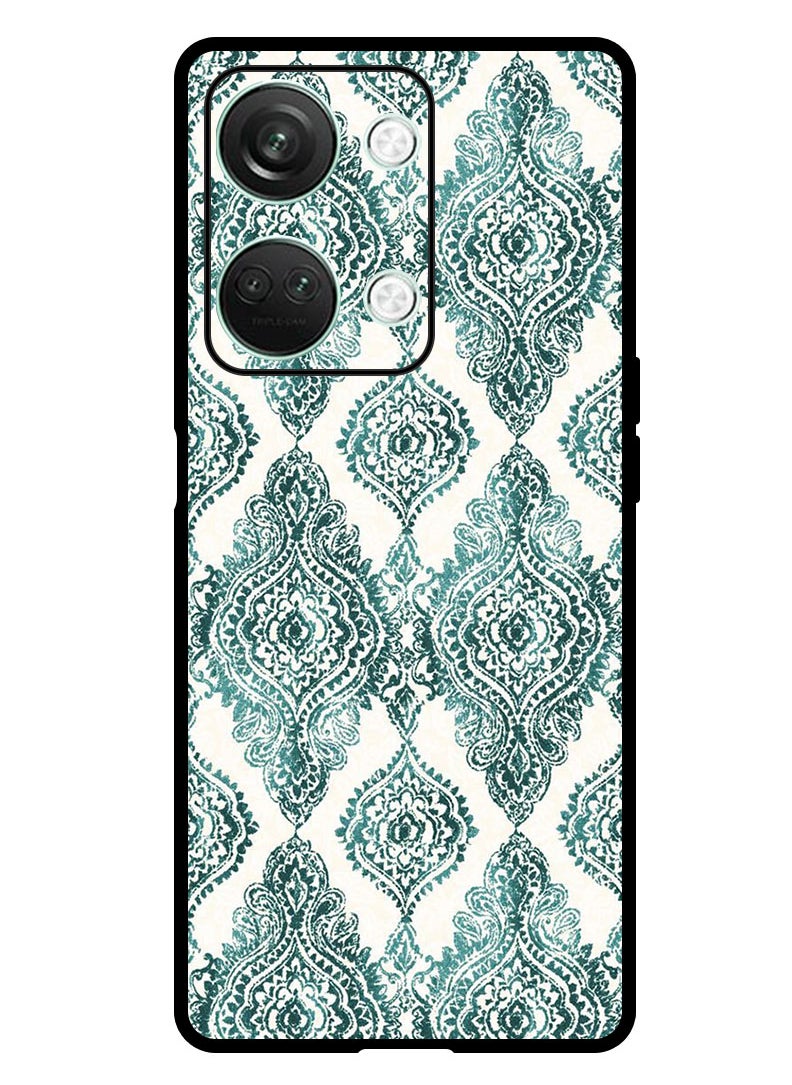 Protective Case Anti Scratch Shock Proof Bumper Cover For OnePlus Nord 3 Green Pattern