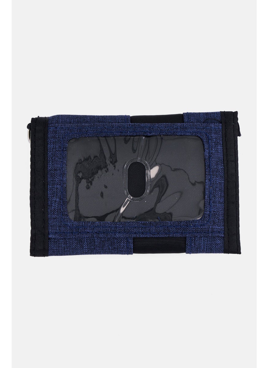 Aeropostale Men Brand Logo Trifold Wallet, Navy  - Image 3