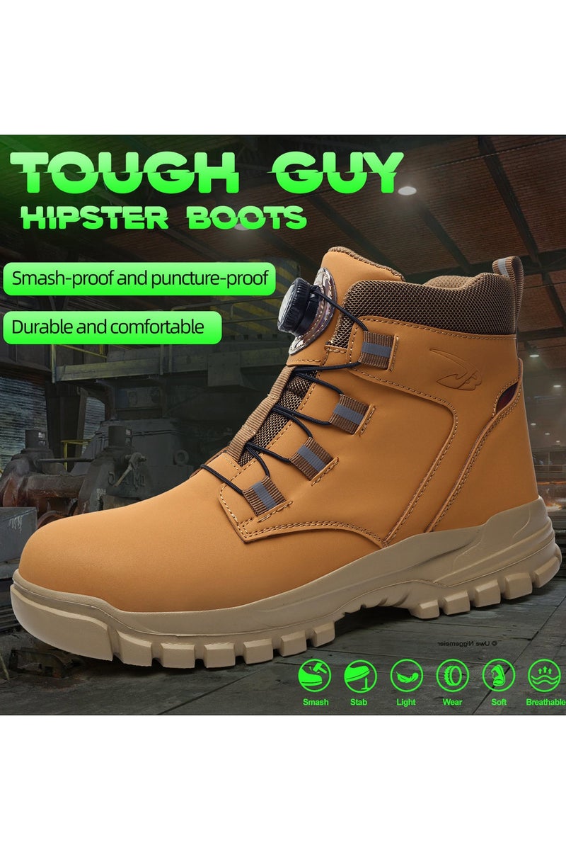Safety boots, lightweight waterproof work boots for men and women, steel toe safety boots, non-slip work boots - Image 2