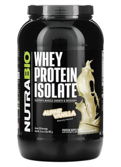 Whey Protein Isolate Alpine Vanilla 2 lb (907 g)