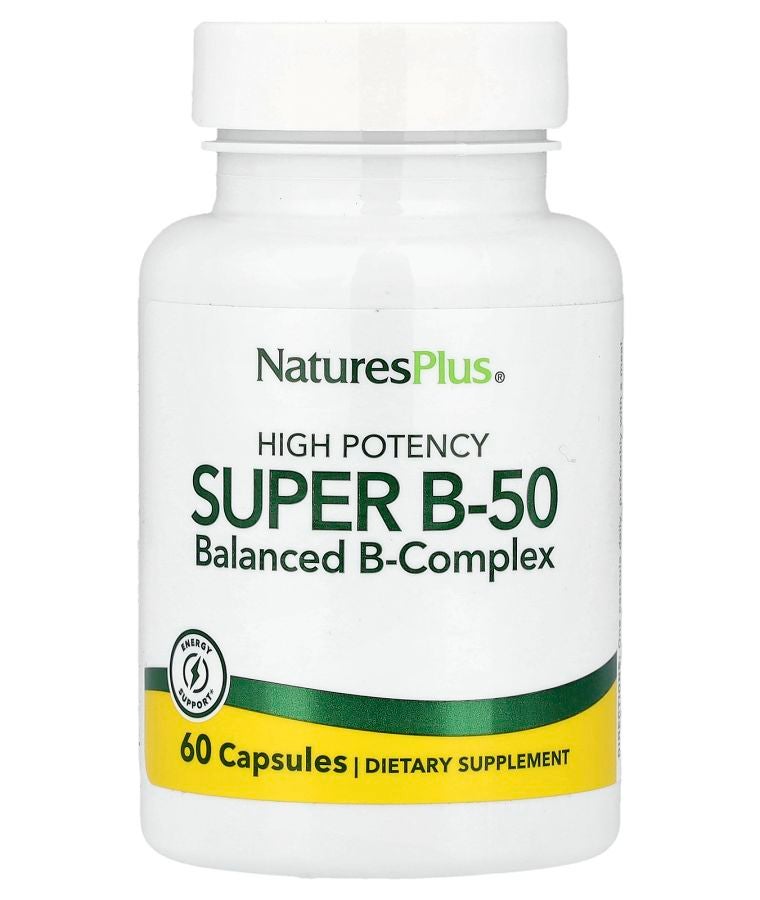 NaturesPlus Super B-50 60 Capsules