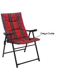 السعيد طقم كراسي للرحلات والتخييم قابل للطي وسهل التخزين عالي الجودة وجلسة مبطنة مع ظهر مريح  مناسب لرحلات البر والحديقة - سدو  - Image 4