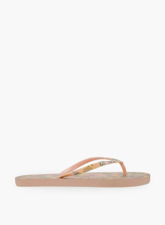 Celeste Women Floral Print Flip Flops