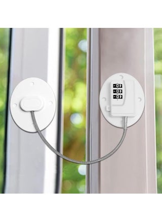 Durable Password Fridge Seal, UPVC No-Punch Leakproof Seal, Child-Resistant Self-Adhesive Seal for Fridge, Windows, and Drawers, Built-in Mini Digital Seal for Extra Safety, White - pzsku/Z1BC21AF0C8E6DC58BFCDZ/45/1744119768/df802e51-157d-41a7-a8b8-62fdee4ff46c