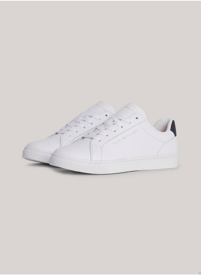 Women's Essential Leather Cupsole Trainers -  Leather upper, White - pzsku/Z1BC231C2CB71984E7D6CZ/45/_/1723744219/b5046069-a12e-4a08-82fd-49fe7096982b