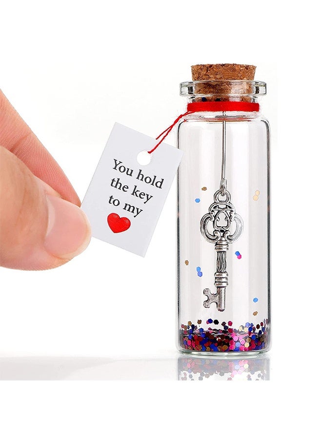 HY Anniversary present for Him, Her - I Love You Gift for Husband, Wife - Romantic Message in a Bottle - Gifts for Boyfriend, Girlfriend - Image 1