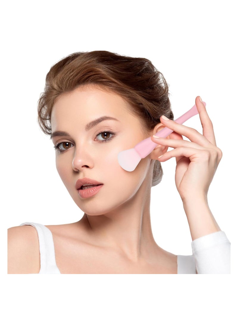 قطعتان من فرشاة قناع الوجه المصنوعة من السيليكون، أداة تطبيق قناع الوجه الناعمة، فرشاة قناع الوجه، أداة توزيع المكياج للعناية بالبشرة - Image 2