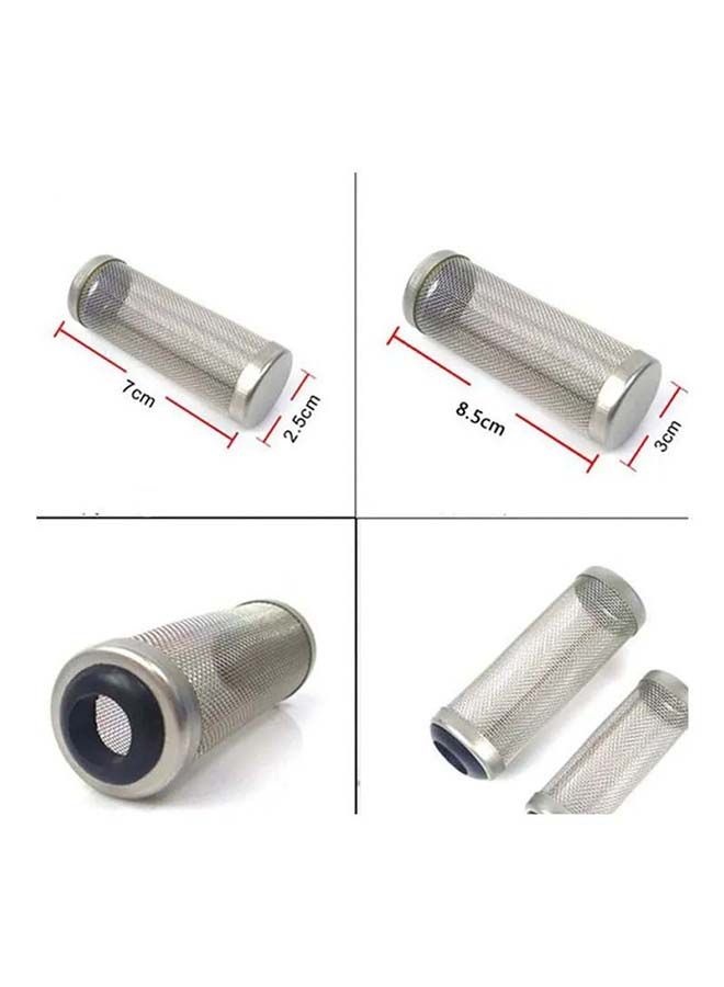 نيبمينينت غطاء شبكي من الستانلس ستيل لفلتر حوض السمك متعدد الألوان 8 x 8سم - Image 2