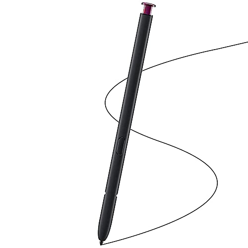 PCTC Galaxy S22 Ultra S Pen Replacement for Samsung Galaxy S22 Ultra 5G 6.8" SM-S908U All Versions Stylus Pen (WithoutBluetooth) (Burgundy) - Image 1