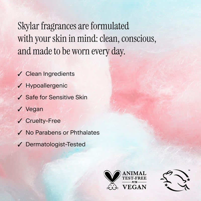 Skylar Boardwalk Delight Eau de Parfum - Hypoallergenic & Clean Perfume for Women & Men, Vegan & Safe for Sensitive Skin - Notes of Cotton Candy, Vanilla & Coconut Milk - 50mL /1.7 Fl oz - Image 5