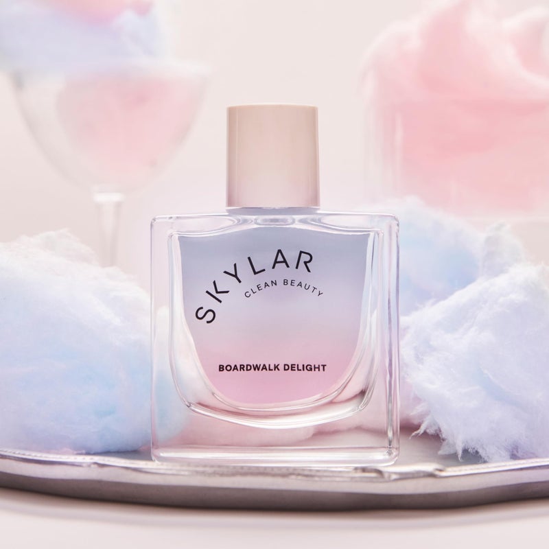 Skylar Boardwalk Delight Eau de Parfum - Hypoallergenic & Clean Perfume for Women & Men, Vegan & Safe for Sensitive Skin - Notes of Cotton Candy, Vanilla & Coconut Milk - 50mL /1.7 Fl oz - Image 4