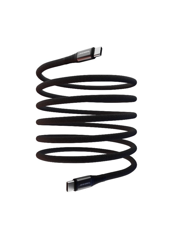 JEEBEL Mag.Link 240W Magnetic Fast Charging USB-C Cable – 2 Meter - Image 3