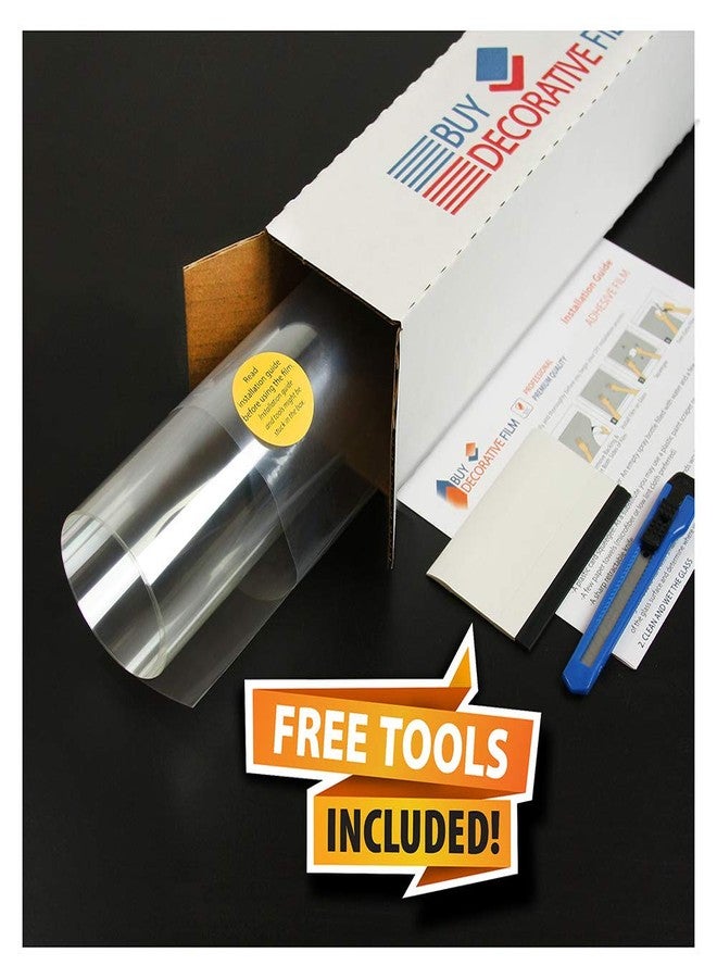 BDF AG4M Window Film Graffiti Protection 4 Mil Clear - 24in X 14ft - Image 2
