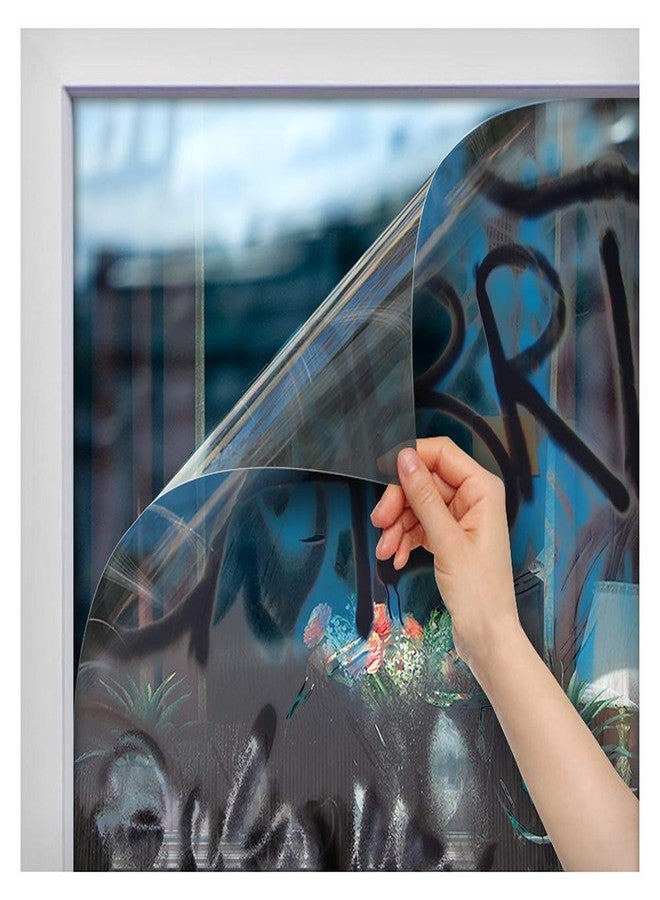 BDF AG4M Window Film Graffiti Protection 4 Mil Clear - 24in X 14ft - Image 1
