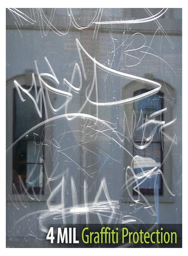 BDF AG4M Window Film Graffiti Protection 4 Mil Clear - 24in X 14ft - Image 5