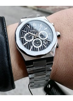DANIEL KLEIN Silver Steel Strap Men's Wristwatch Waterproof  - Image 3