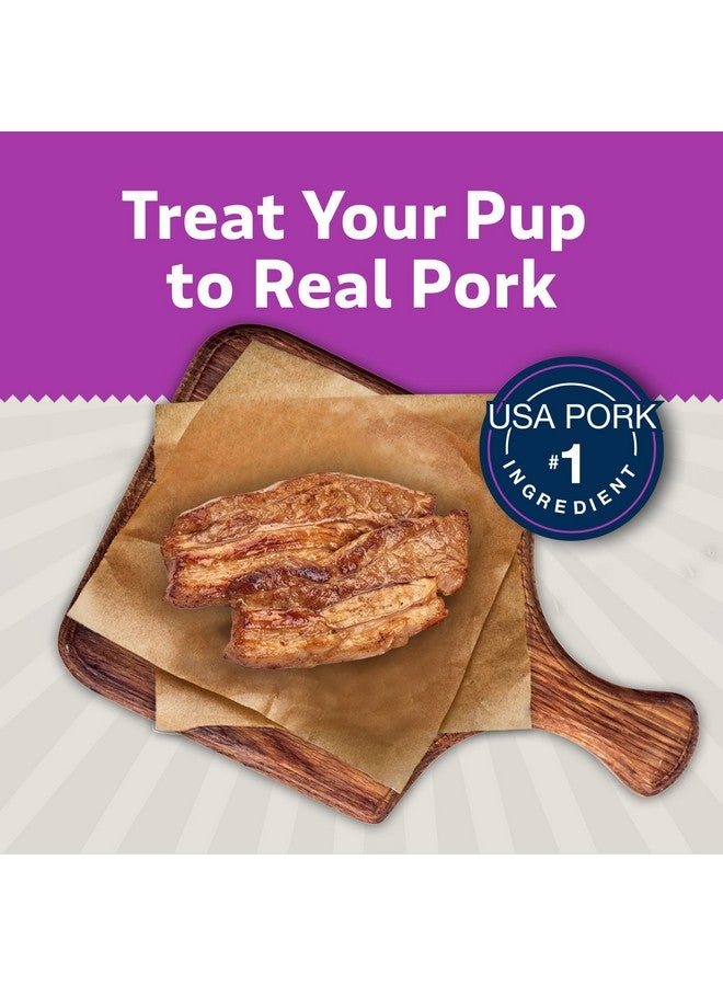 Blue Buffalo Sizzlers Bacon-Style Dog Treats with Real USA Pork, Original Flavor, 28-oz Bag - Image 3