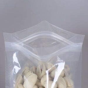 Awadh Food Grade Reusable Airtight Stand Up Pouches with Zipper Zip Lock Pouch Zipper Pouch Stand Up Pouch Zippouch Bags for Food Storage 22 X 31 cm 1 kg 15 kg Pack of 50 - Image 4