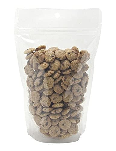 Awadh Food Grade Reusable Airtight Stand Up Pouches with Zipper Zip Lock Pouch Zipper Pouch Stand Up Pouch Zippouch Bags for Food Storage 22 X 31 cm 1 kg 15 kg Pack of 50 - Image 1