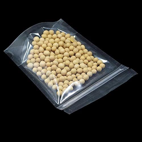 Awadh Food Grade Reusable Airtight Stand Up Pouches with Zipper Zip Lock Pouch Zipper Pouch Stand Up Pouch Zippouch Bags for Food Storage 22 X 31 cm 1 kg 15 kg Pack of 50 - Image 3