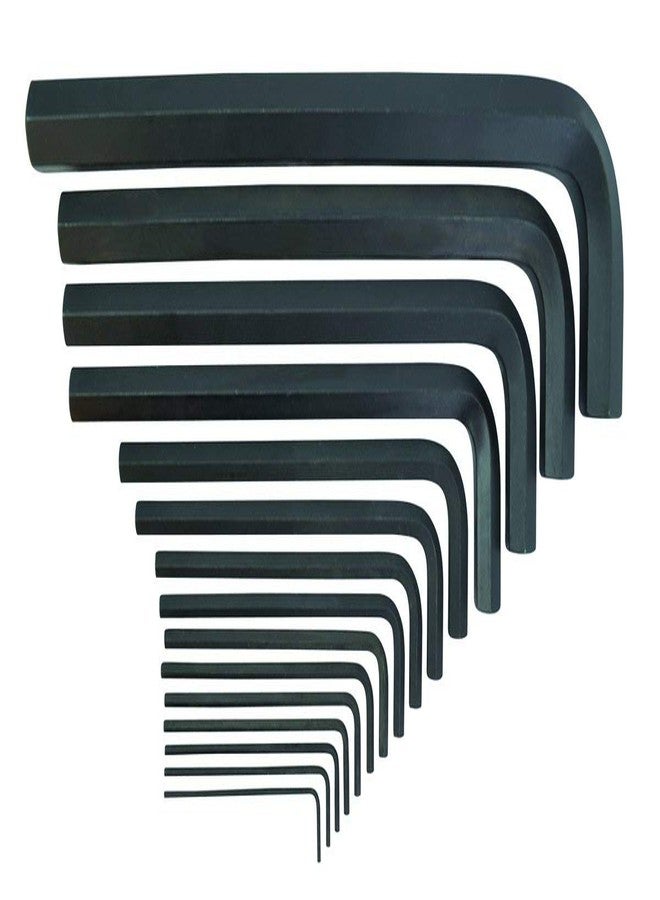 Bondhus 12351 Hex Tip Key L Wrench Set with ProGuard Finish & Long Arm In Pouch of Sizes 5/64-3/4", 15Piece - Image 1