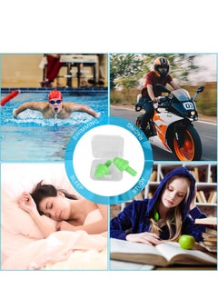 Generic 6 Packs Reusable Silicone Ear Plugs, Waterproof Hypoallergenic Noise Reduction Earplugs for Hearing Protection, Suitable for Sleeping,Snoring, Swimming, Concerts (6Pcs)  - Image 5