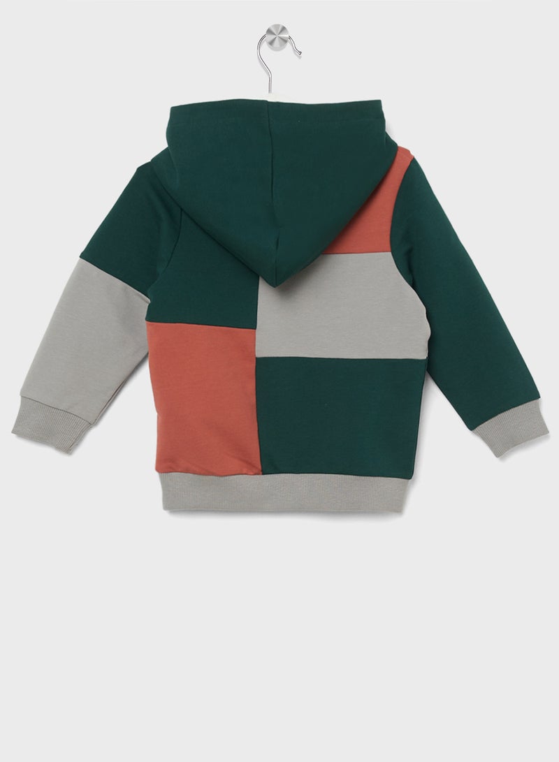 NAME IT Kids Color Block Hoodie  - Image 2