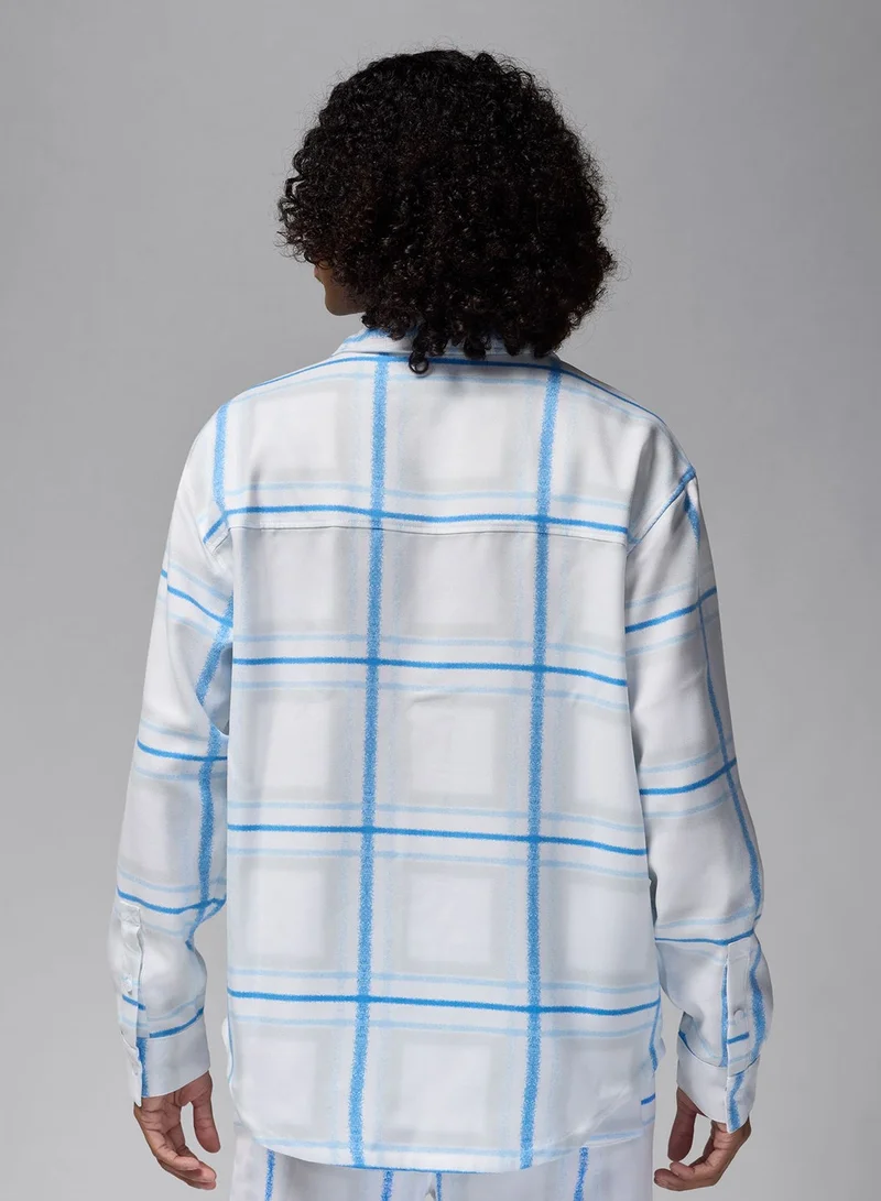 جوردن قميص جوردن كاروهات فلانيل أساسي