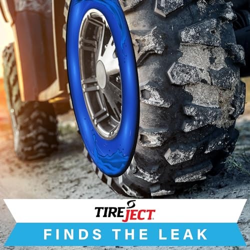 TireJect Off-Road Tubeless Tire Sealant Kit: Fix a Flat Tire & Prevent Flat Tires, Seal Punctures Leaks Dry Rot Thorns Nails Screws, tire repair slime, puncture tire sealer (40oz, 4-Tire Value Pack) - Image 5