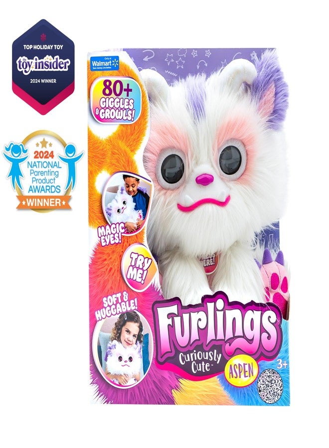 Furlings Aspen - 13" Interactive Plush Toy, 80+ Sounds & Animations, Gift for Girls & Boys 3+ - Image 2